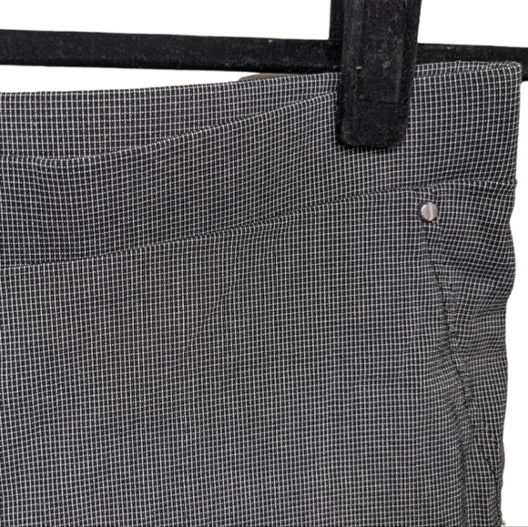 Jones New York Signature Gray Houndstooth Pants, Size S - Picture 6 of 8